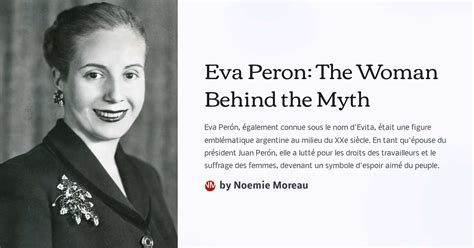 the eva peron myth